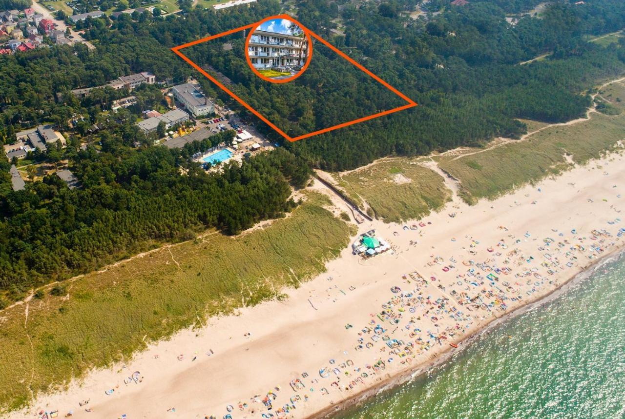 Hotel Domki Osrodek Wypoczynkowy Neptun Ujście-Darłowskie Exteriér fotografie