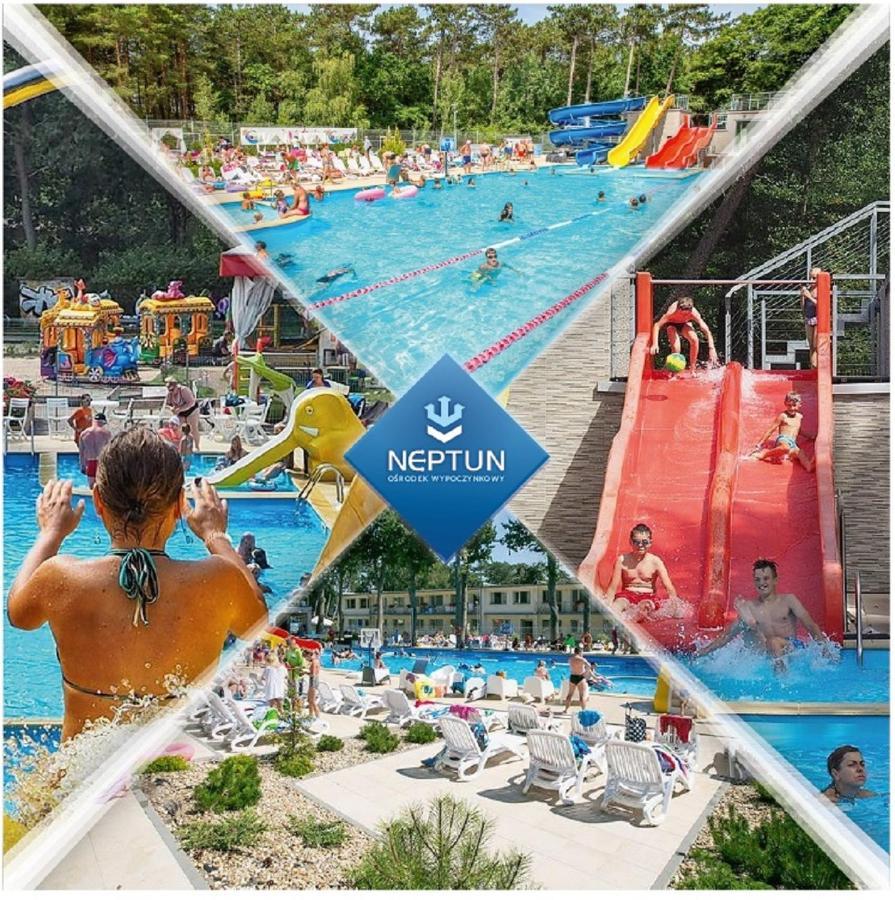 Hotel Domki Osrodek Wypoczynkowy Neptun Ujście-Darłowskie Exteriér fotografie