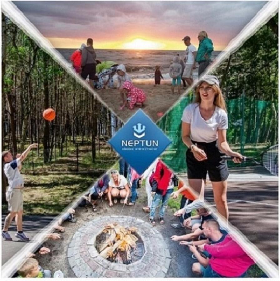 Hotel Domki Osrodek Wypoczynkowy Neptun Ujście-Darłowskie Exteriér fotografie